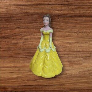 Disney Beauty and the Beast Belle Yellow Gown Figurine 6.5"  cake topper